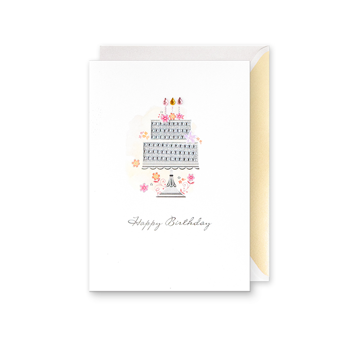 [인쇄용] 030-SG-0037 / 스톤 생일 케이크 카드